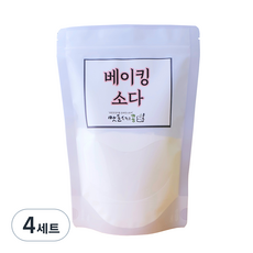 식용 베이킹소다, 2kg, 4개