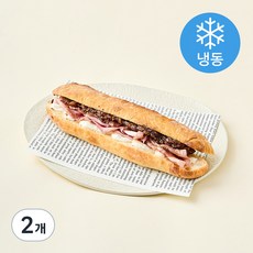 프렌떼 무화과 리코타 바게트 샌드위치 브레드 (냉동), 130g, 1개입, 2개
