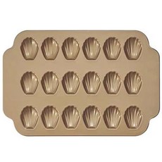 迷你瑪德蓮蛋糕烘焙模具 18格, 1個
