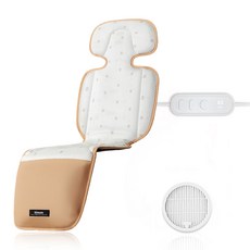 Ilimom 嬰幼兒用豪華涼感坐墊, 1個, 米色