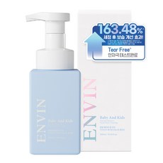 ENVIN 嬰幼兒不流淚臉部保濕泡沫潔面乳, 300ml, 1個