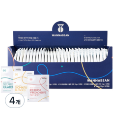 WANNABEAN ROASTERY 每日特調綜合濾掛咖啡禮盒 3款 30包入, 300g, 1盒, 4盒