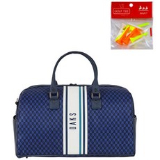 DAKS 高爾夫波士頓袋DKBB-028M +瑪雅高爾夫茶具, 海軍藍（波士頓包）