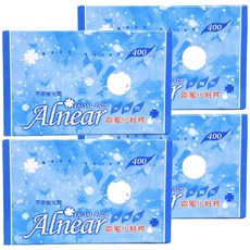Alnear 歐蜜 水織布化妝棉, 400片, 4入