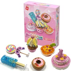 Build & Fun 甜蜜好友 1 奈米積木, 混合顏色, 1個