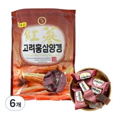 高麗紅蔘軟糖, 400g, 6個