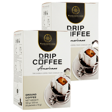 Chunkwen Legend Drip Coffee Americano, 10g, 10包, 2盒