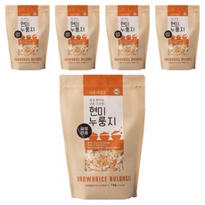 태광푸드 현미 누룽지, 1kg, 5개
