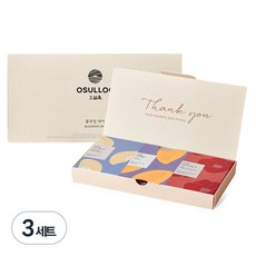 오설록 블루밍 데이, 삼다 꿀배티 3p + 피치 블랙티 3p + 제주 동백꽃티 3p, 3세트