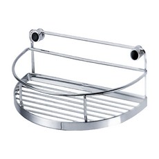 DAY&DAY 日日家居 半圓置物架 304不鏽鋼, 銀色, 1個