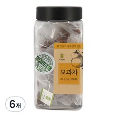 자연애 모과차 티백, 1g, 20개입, 6개