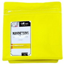 COFeeL凱飛 鮮烘咖啡豆 印尼蘇門答臘 黃金曼特寧 中深烘焙 227g, 1包