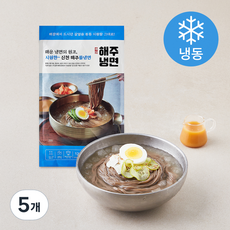 해주냉면 해주물냉면 2인분, 1.28kg, 5개