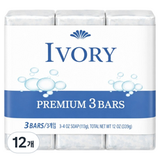 아이보리 젠틀바 솝, 113g, 12개