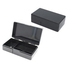 法人印章保管盒 小型, 黑色, 2個