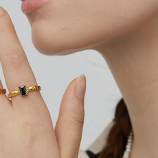 로아주 여성용 silver925 baguette shine ring