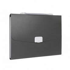 風琴手提分頁式文件夾 13層, 1入, 深灰色