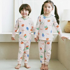 Maykids 幼童青少年 蔬菜派對 9分 30支單面 上下衣套裝