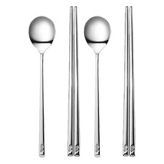 휘슬러 모던 커트러리 2인 수저세트, 숟가락 2p + 젓가락 2p, 1세트