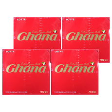 Ghana 加納 牛奶巧克力 經典巧克力甜點 濃郁香甜 口感柔和 多人分享, 700g, 4盒