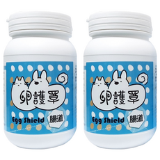 卵護罩 腸道養護 120g, 含專利卵殼膜EM-300, 八種益生菌，適用於犬、貓, 2瓶