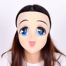 JAY BALLOON 萬聖節動漫美少女面具, 混合顏色