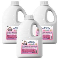 LION 獅王 趣淨 Ai! Kekute 泡泡洗手慕斯補充瓶 檸檬香, 2.45L, 3桶