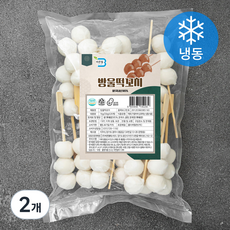 바른웰 방울 떡꼬치 (냉동), 50g, 20개입, 2개