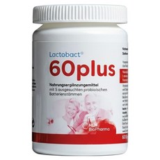 Lactobact 萊德寶 60 PLUS 銀髮族配方膠囊益生菌, 1罐, 60顆