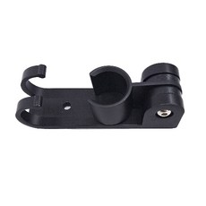 奇麗屋 鋁出奇兵可調式蓮蓬頭架 太空鋁烤漆黑 180度調節, 黑色, 1個