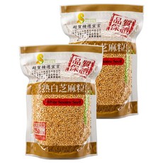 超賀 熟白芝麻粒, 250g, 2包