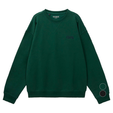 GUESS 男女通用款迷你Logo大學T MO3K5495