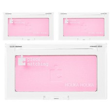 HOLIKA HOLIKA Piece Matching腮紅盤 3.3g, Clean Pink, 3個