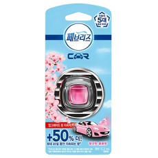 페브리즈 차량용 방향제, 1개, 향긋한 봄꽃향