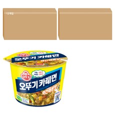 오뚜기 카레면 용기 약간매운맛 110g, 24개