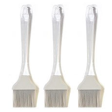Queen's Living 烹飪矽膠刷, 3個, 混合顏色