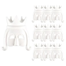Uniart 紙面具 公主, 白色, 10個