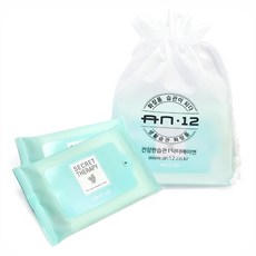 A&12 Secret Therapy 女士潔面紙巾 + 小袋旅行裝 2, 10片, 2個