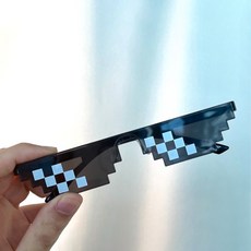 앤도파티 떠그라이프 안경 M, 블랙, 2개