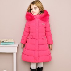 AndiApple HIT風格超長款女童微凝膠大衣