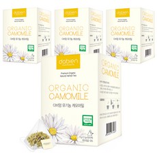 dabien 洋甘菊立體茶包, 1.1g, 10個, 4盒