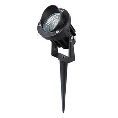 WONHA DS Touchs COB 封裝型 LED 5W 無閃爍樹木投射燈 小, 黑色 + 燈泡色(3000K)