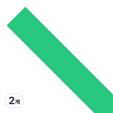 OON 열 수축 튜브 케이블 녹색 120mm x 1m, 2개