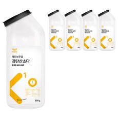 Rainbow Shop K1 碳酸氫鈉優質 Tok Tok, 500g, 5個