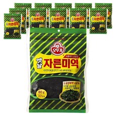 오뚜기옛날 자른미역, 80g, 12개