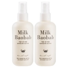 밀크바오밥 헤어 오일미스트, 120ml, 2개
