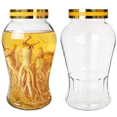 Gyeong Seong Living Tech 人參酒釀酒瓶, 4.5L, 2個