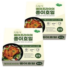 to the nature 氣炸鍋專用烘焙紙 中型 60入, 2個