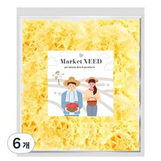 마켓니드 백목이버섯, 50g, 6개