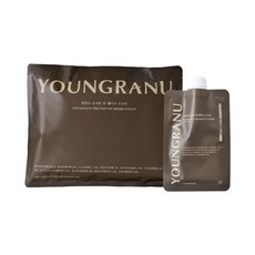 Youngranu 蛋白質Fit奶昔 可可口味 袋裝, 1個, 315克